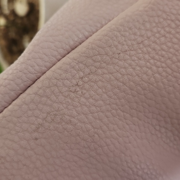 Anne Klein bucket pink and cream bag - Picture 8 of 15